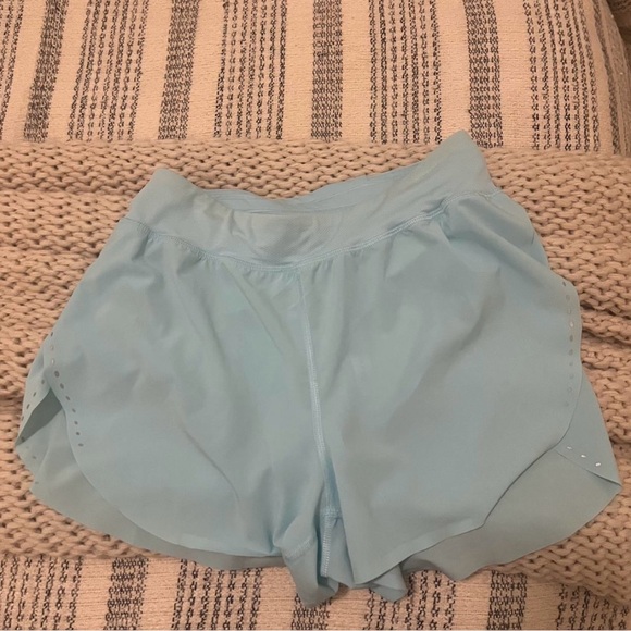 Lululemon Athletica Sky Blue Shorts - Picture 1 of 3